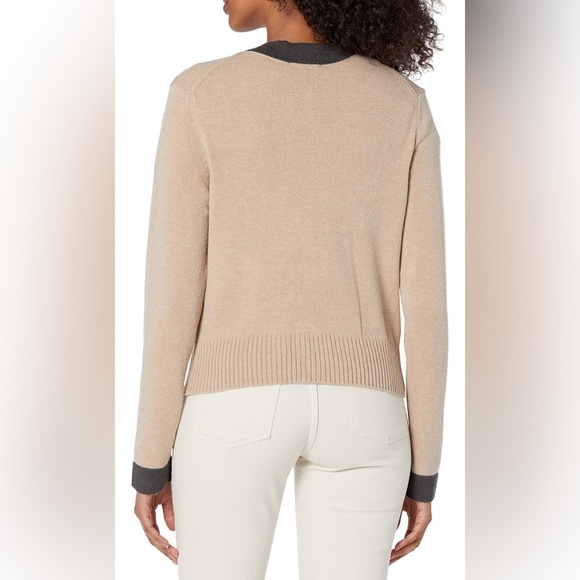 Tommy Hilfiger Women's Contrast Button Front Cardigan Sweater - Picture 5 of 9